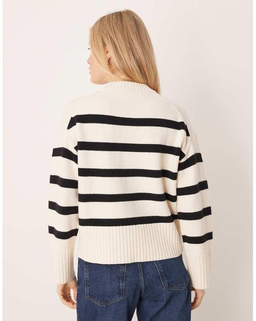 Mango Natural Crew Neck Jumper