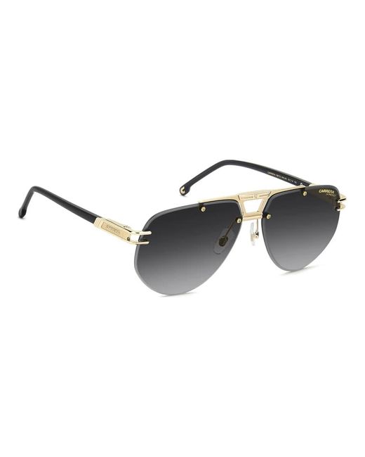 Carrera Black Rectangular Sunglasses With Dark Lenses for men