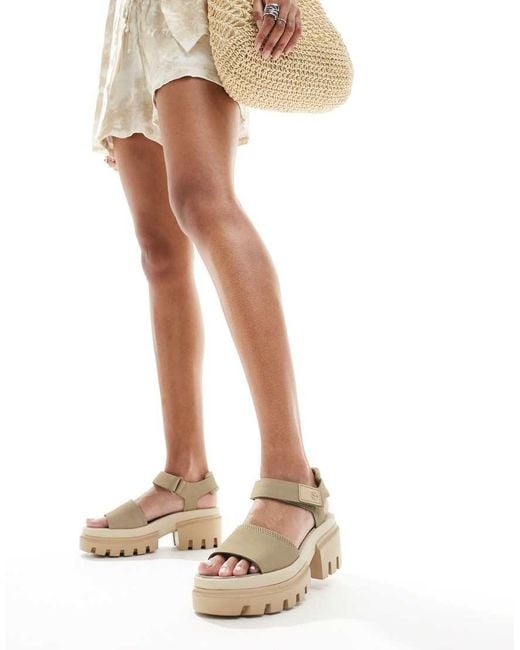 Timberland Natural Everleigh Platform Sandal
