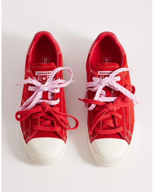 Converse Red – chuck taylor lo – sneaker
