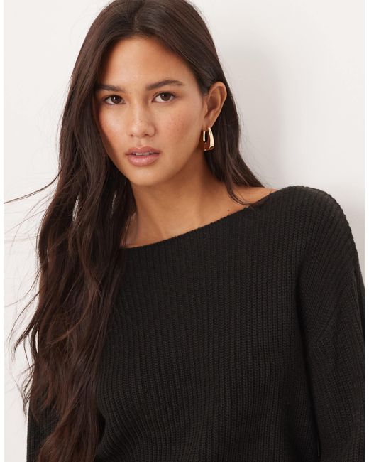 Threadbare Black – strickpullover