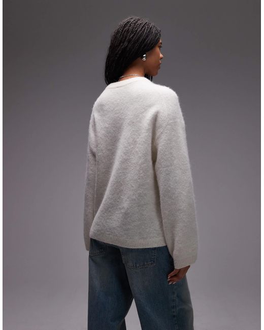 ARKET Gray Super Soft Alpaca Wool Blend Relaxed Sweater