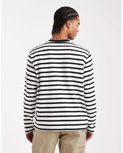 T-shirt oversize à rayures - et blanc Jack & Jones pour homme en coloris White