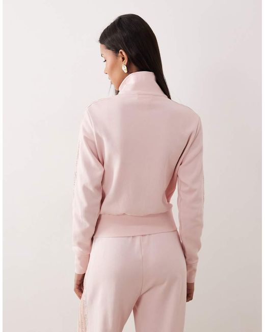 Adidas Originals Pink Firebird Lace Tracktop
