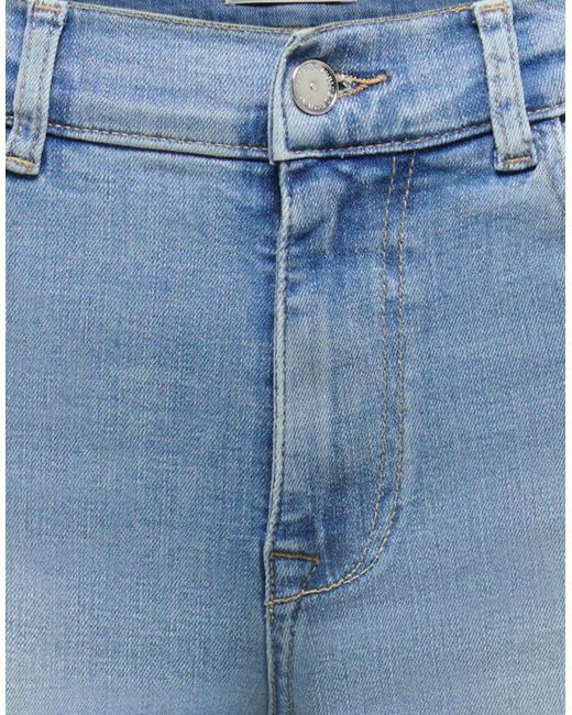 Jean ample - moyen ONLY en coloris Blue