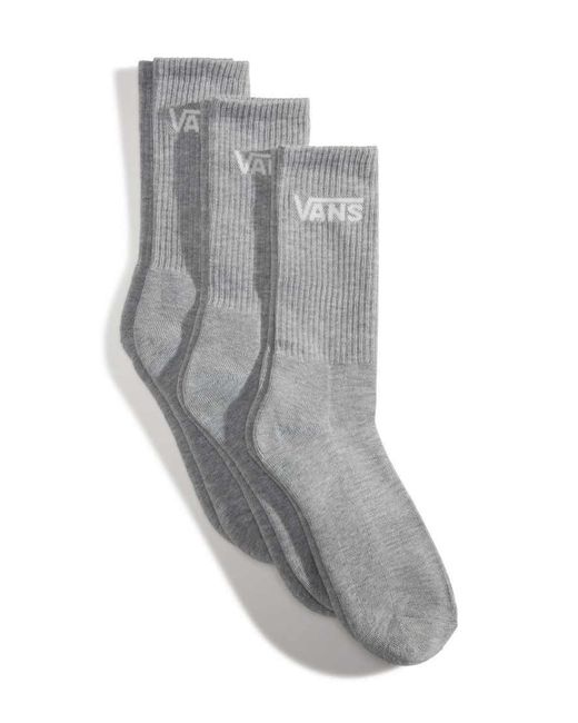 Vans Gray Classic Crew Socks