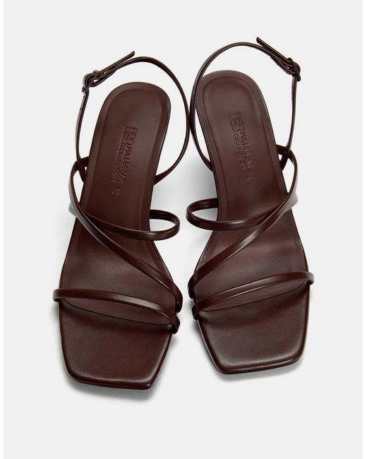 Pull&Bear Brown – sandaletten