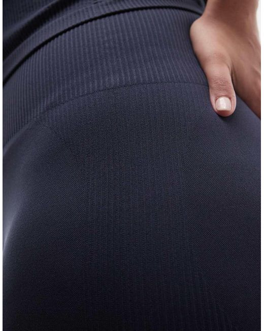 4505 Blue Curve Sculpting Seamless High Waist Gym legging
