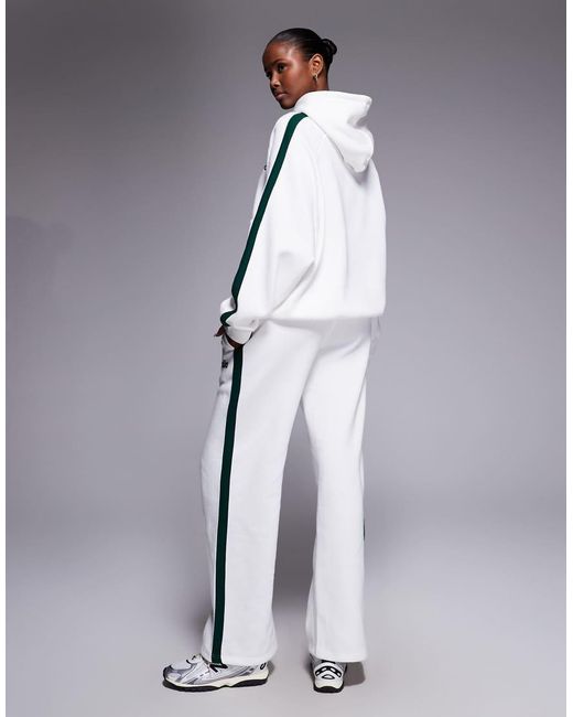 Kaiia Blue Side Stripe Wide Leg Jogger Co-Ord