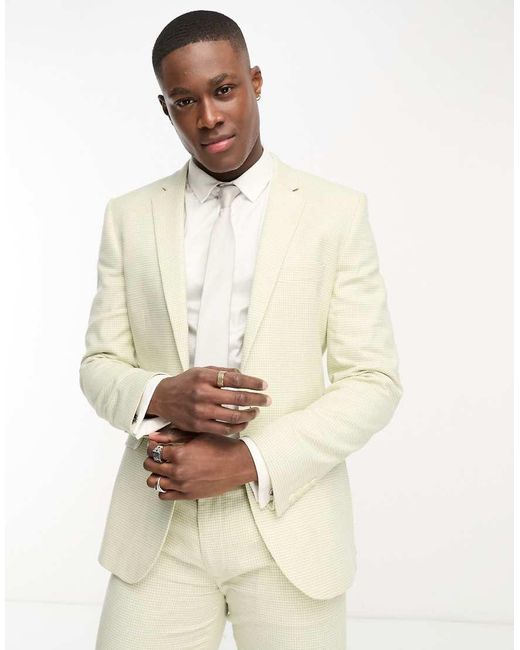 ASOS White Super Skinny Suit Jacket for men