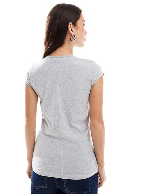 Superdry White Athletic Essential Slub T-Shirt
