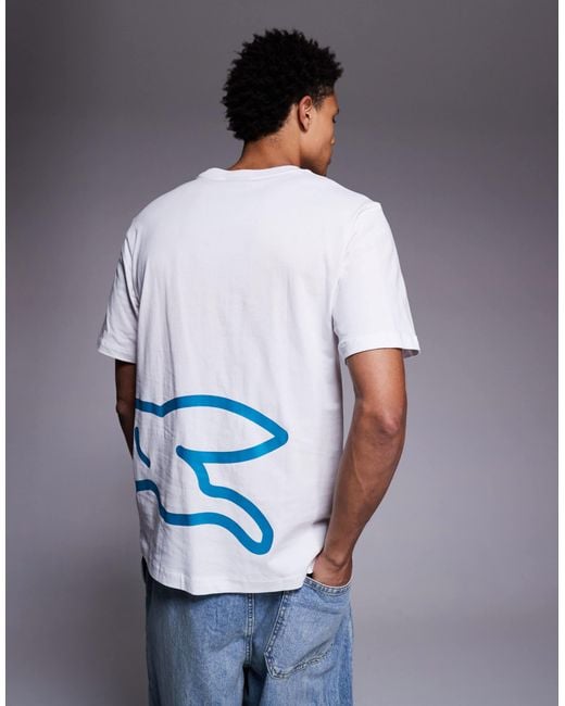 ICECREAM White Running Dog Heavyweight T-shirt for men