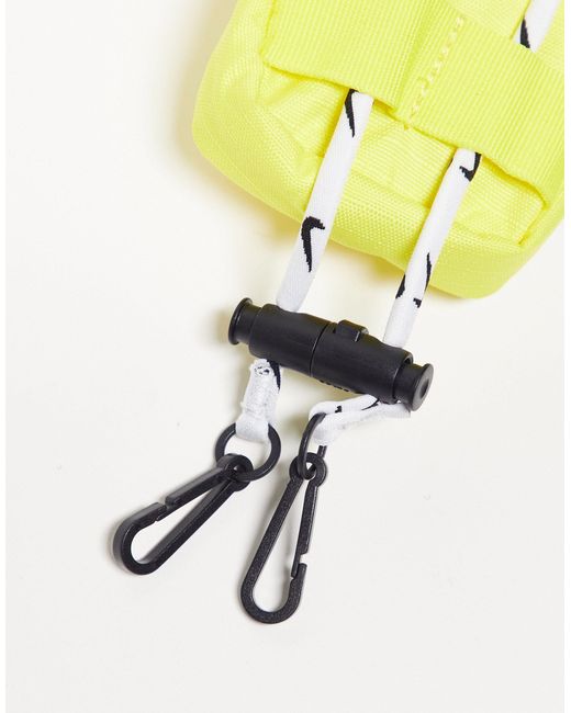 Bolso para el cuello air lanyard pouch Nike de color Yellow