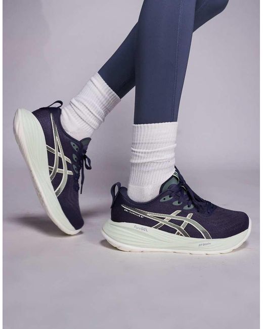 Asics Gray Gel-cumulus 27 Running Trainers