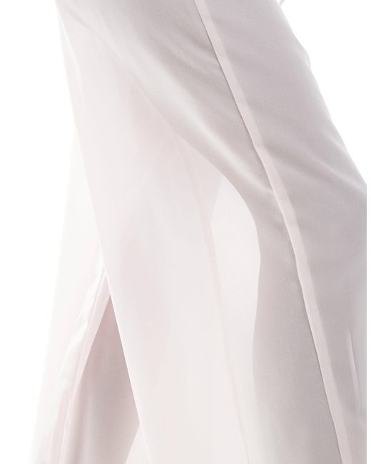 esmé studios White Esmee – exklusiv – transparente strandhose