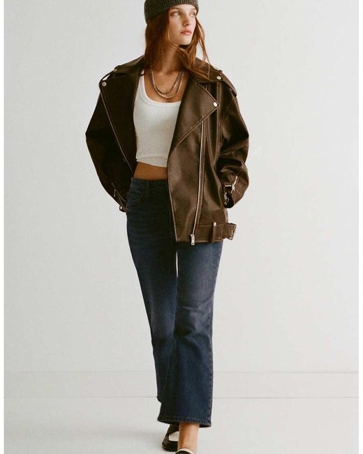 Pull&Bear Kick Flare Jeans in het Multicolor