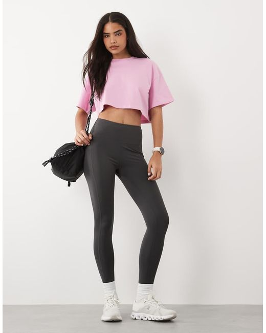 4505 Pink Icon Heavyweight Cotton Cropped T-shirt With Quick Dry Finish