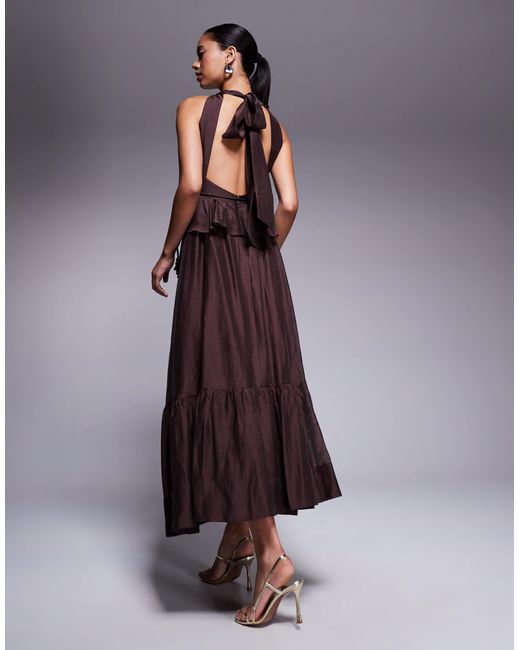 Forever New Purple – maxikleid