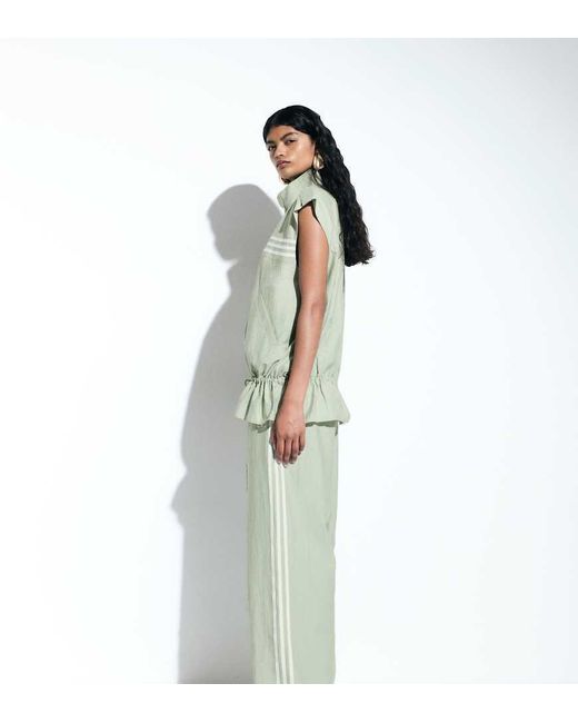adidas Originals x ASOS White Wide Leg Track Pants