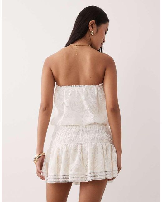 Nia Pink Figueroa Bandeau Dress