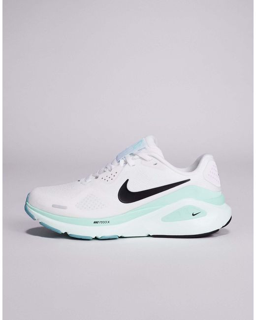 Structure 26 - baskets - et vert Nike en coloris Blue