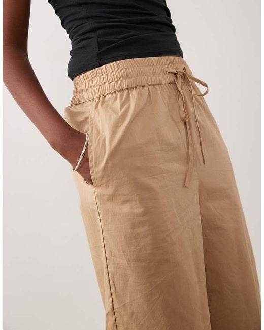 ASOS Natural Longline Shorts