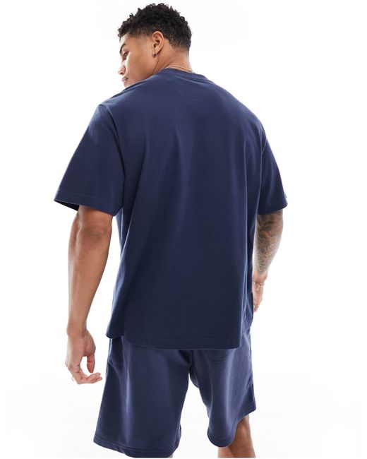 Mix & match - t-shirt à logo brodé - bleu foncé Abercrombie & Fitch pour homme en coloris Blue