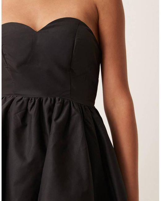 True Decadence Natural Strapless Hi Low Maxi Dress