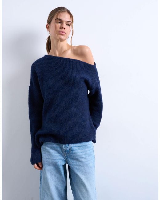 TOPSHOP Blue – strickoberteil