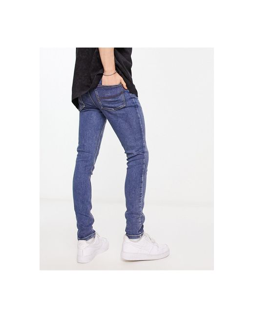 Collusion X001 Skinny Jeans in Blue for Men | Lyst