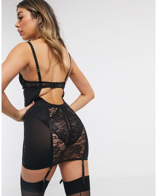 underwire slip dress