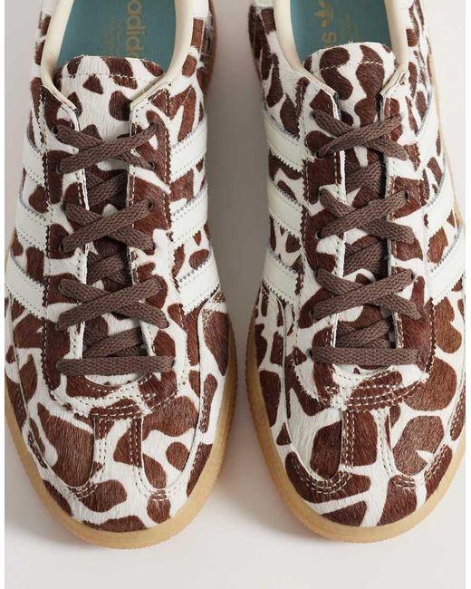 Adidas Originals Brown Handball Spezial Trainers for men