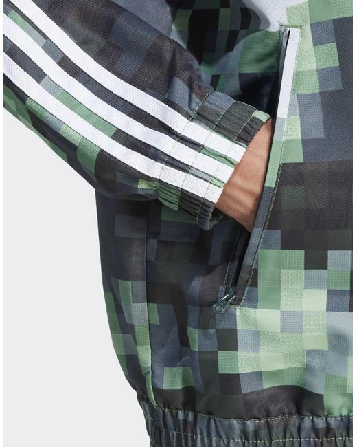 Adidas Originals Blue X Minecraft Track Top
