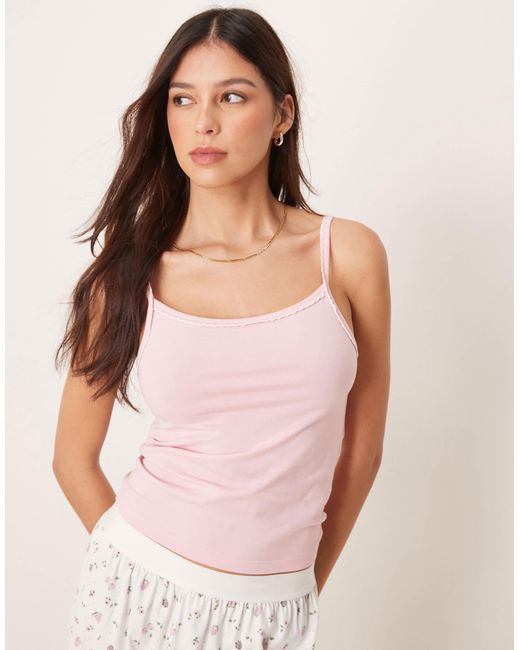 ASOS Pink Mix & Match Pyjama Cami