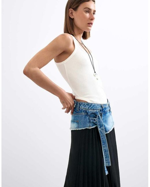 Gonna Lunga di Desigual in Blue