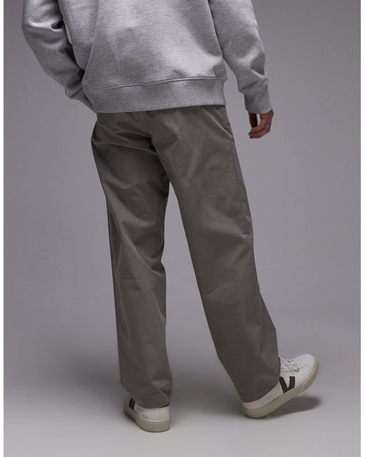 ARKET – locker geschnittene chinohose in Gray für Herren
