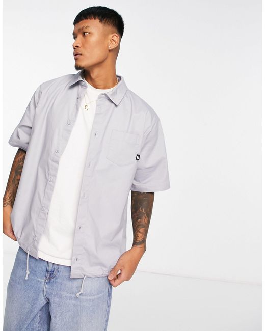 Nike Club Button Down Polo in White for Men | Lyst