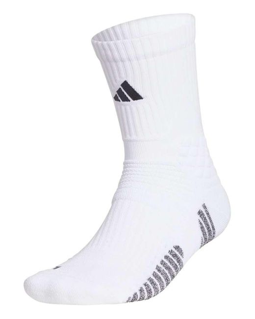 Adidas Originals White Select Basketball Socks for men