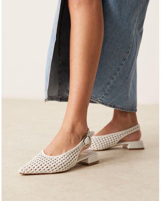 ASOS Blue Leonora Slingback Ballet