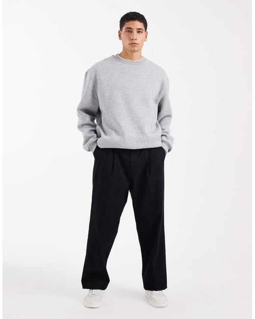 ASOS Essentials in het Gray voor heren