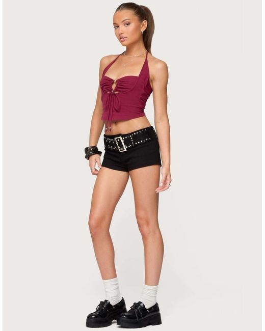 Edikted Ayana Layered Bandeau Halter Top