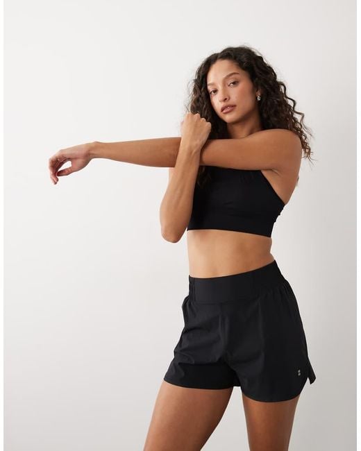 Sweaty Betty Black Relay Replacer Shorts
