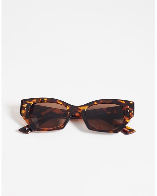 ONLY Brown Cat Eye Sunglasses