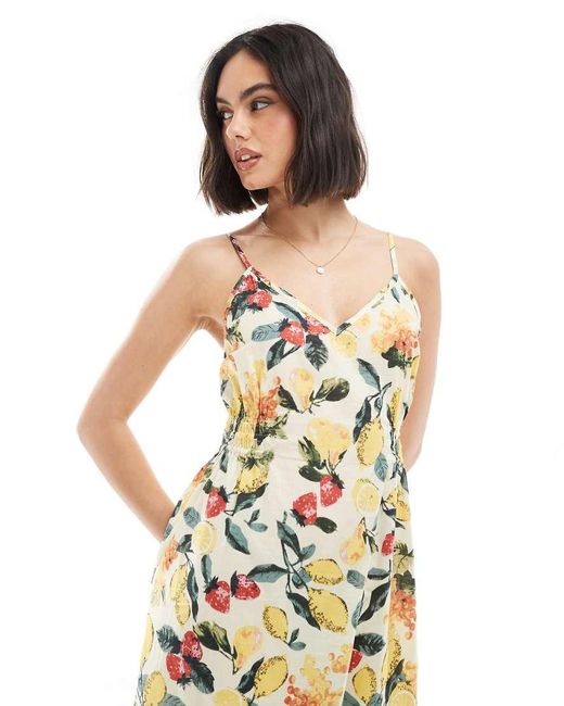 Vero Moda Metallic Cami Maxi Dress