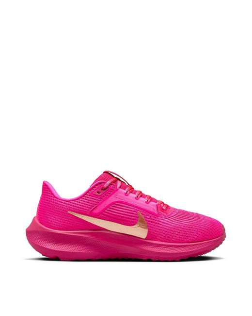 Nike Pink Air Zoom Pegasus 40 Sneakers