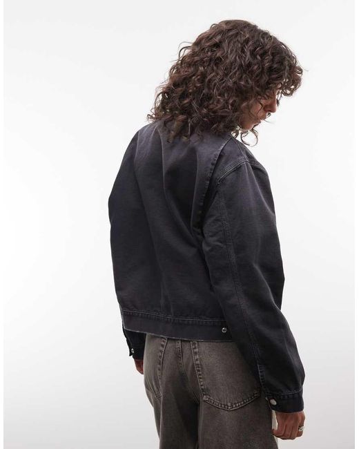 Carhartt Blue Og Arcan Double Zip Jacket