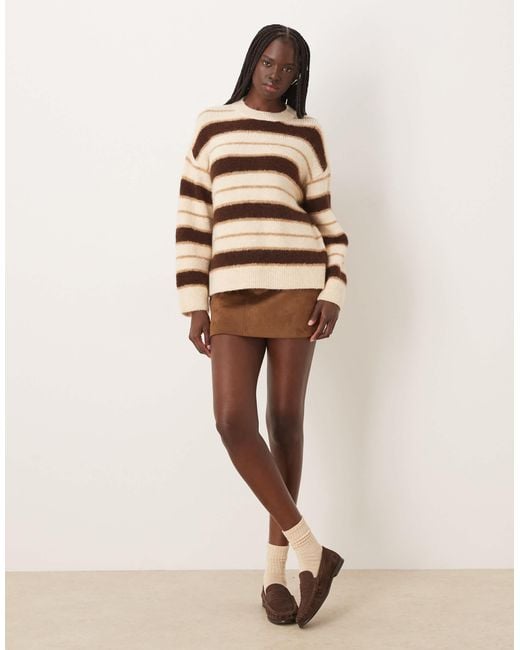 Mango Natural – gestreifter pullover