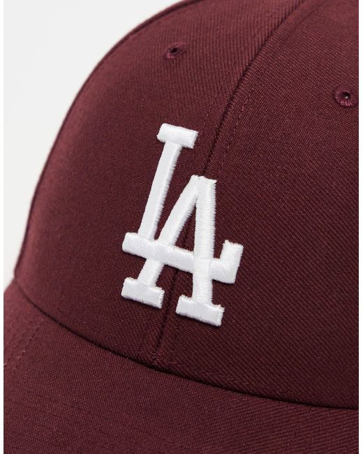 '47 Red Mlb La Dodgers Baseball Cap