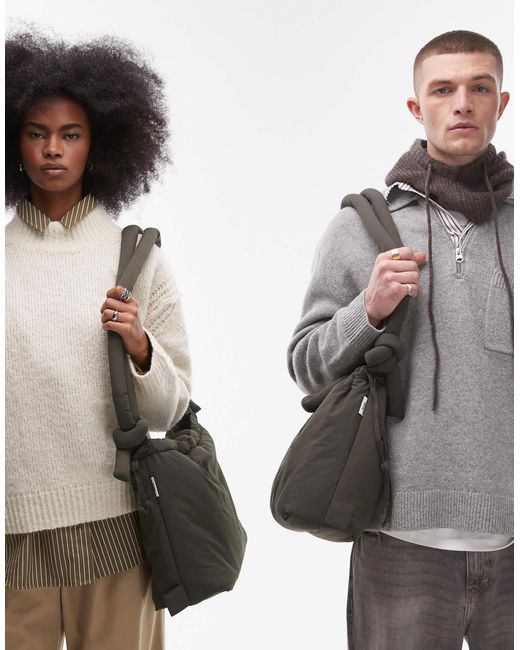 ölend Black Ona Soft Nylon Multiwear Crossbody Bag