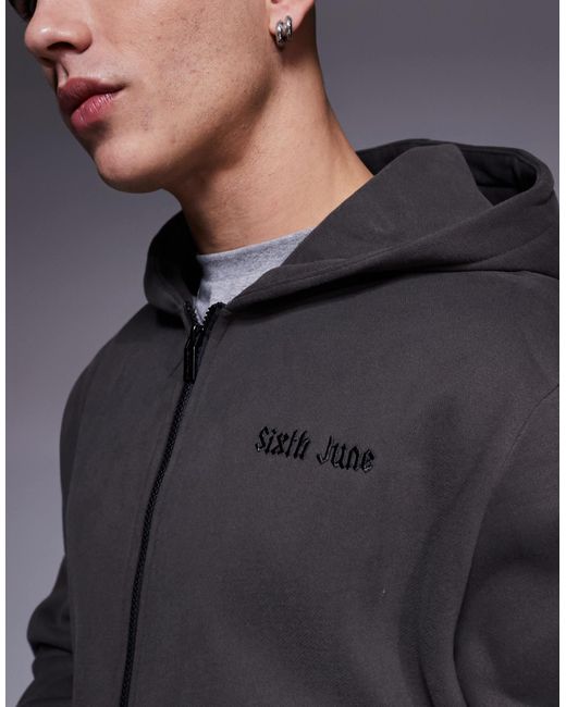 Sixth June – kapuzenjacke in Gray für Herren